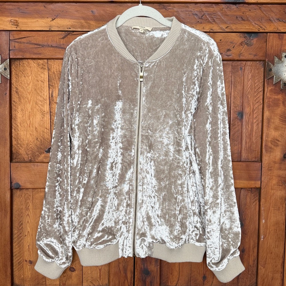 Entro Crushed Velvet Jacket